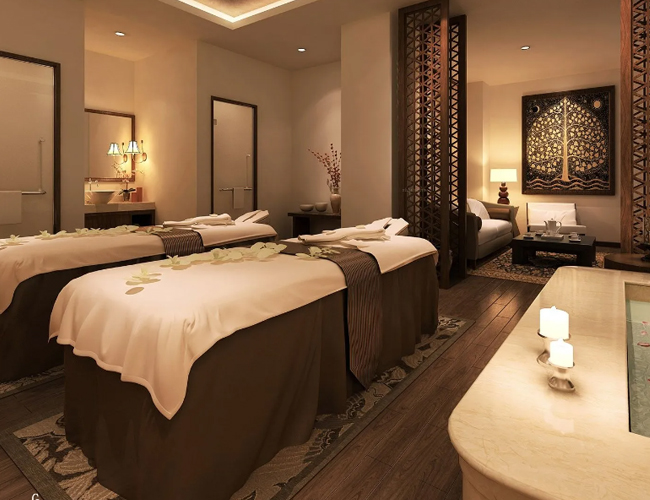 武汉江汉Xinxi养生会馆柔式spa环境展示四